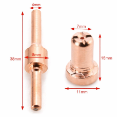 PT-31 CUT-40 PLASMA NOZZLE AND ELECTRODE LONG COPPER